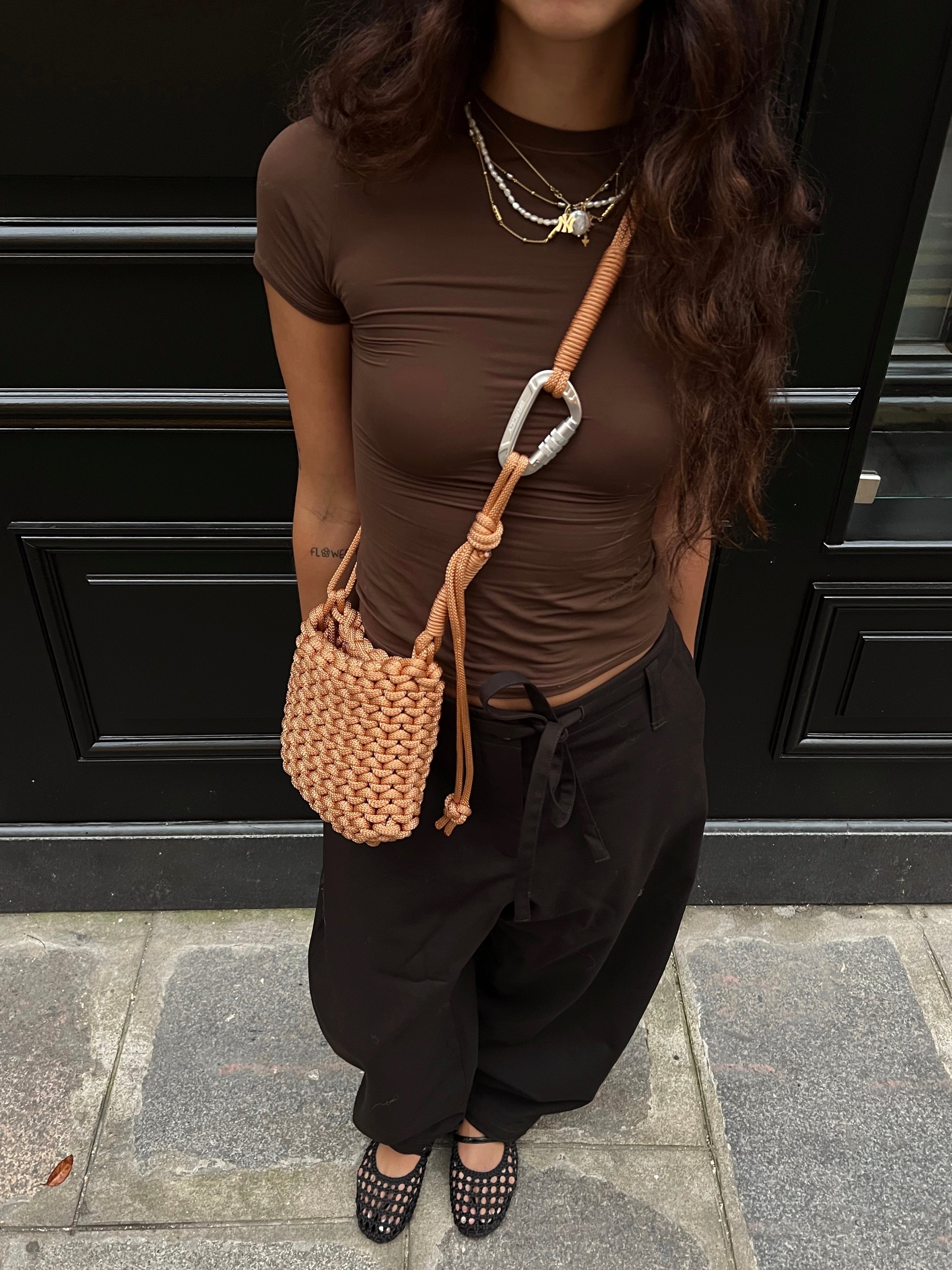 Sling Bag Cuivre Doré