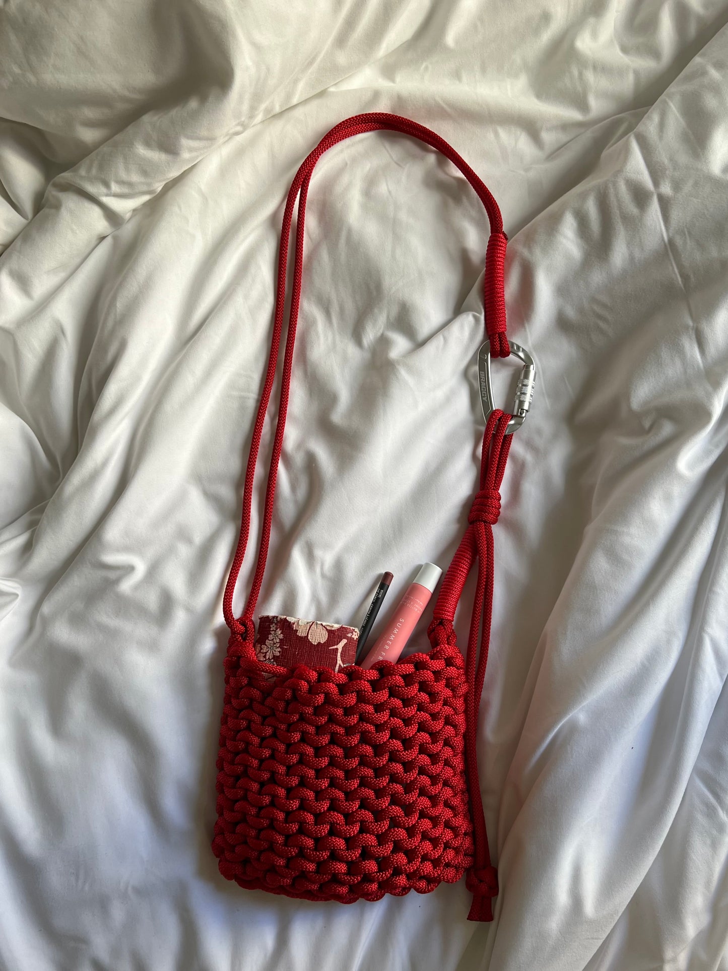 SLING BAG S CHERRY RED